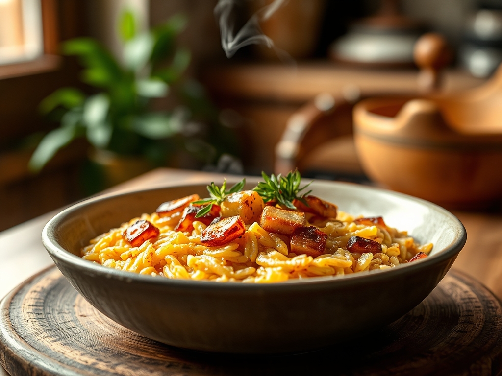 Arroz caldoso con bogavante