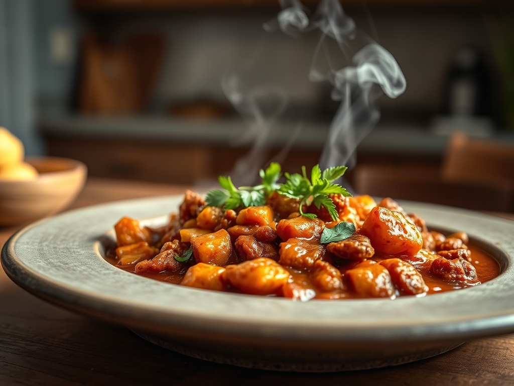 Chili con carne olla grande