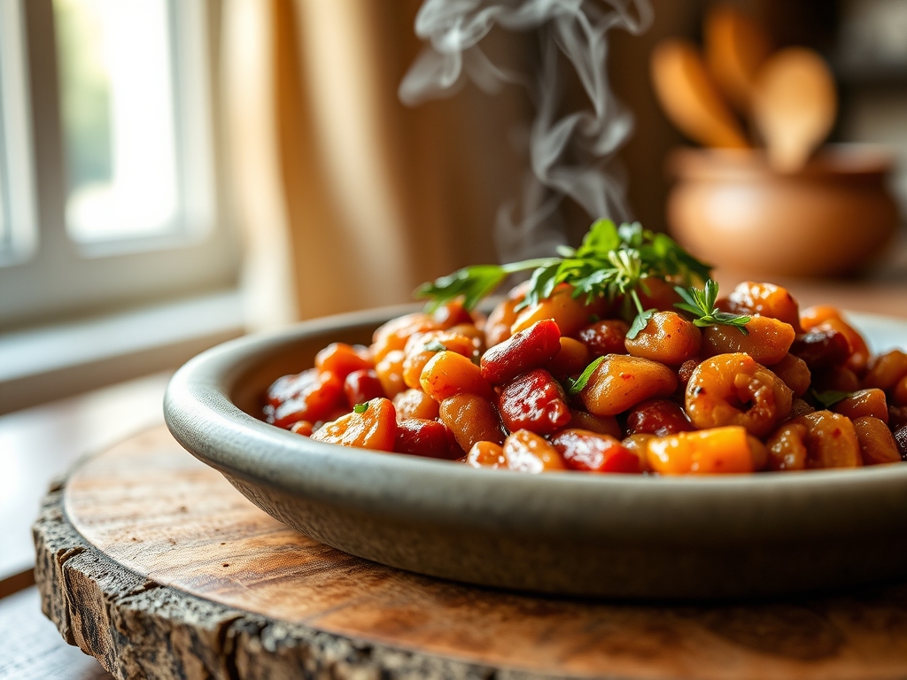 Fabada asturiana olla grande