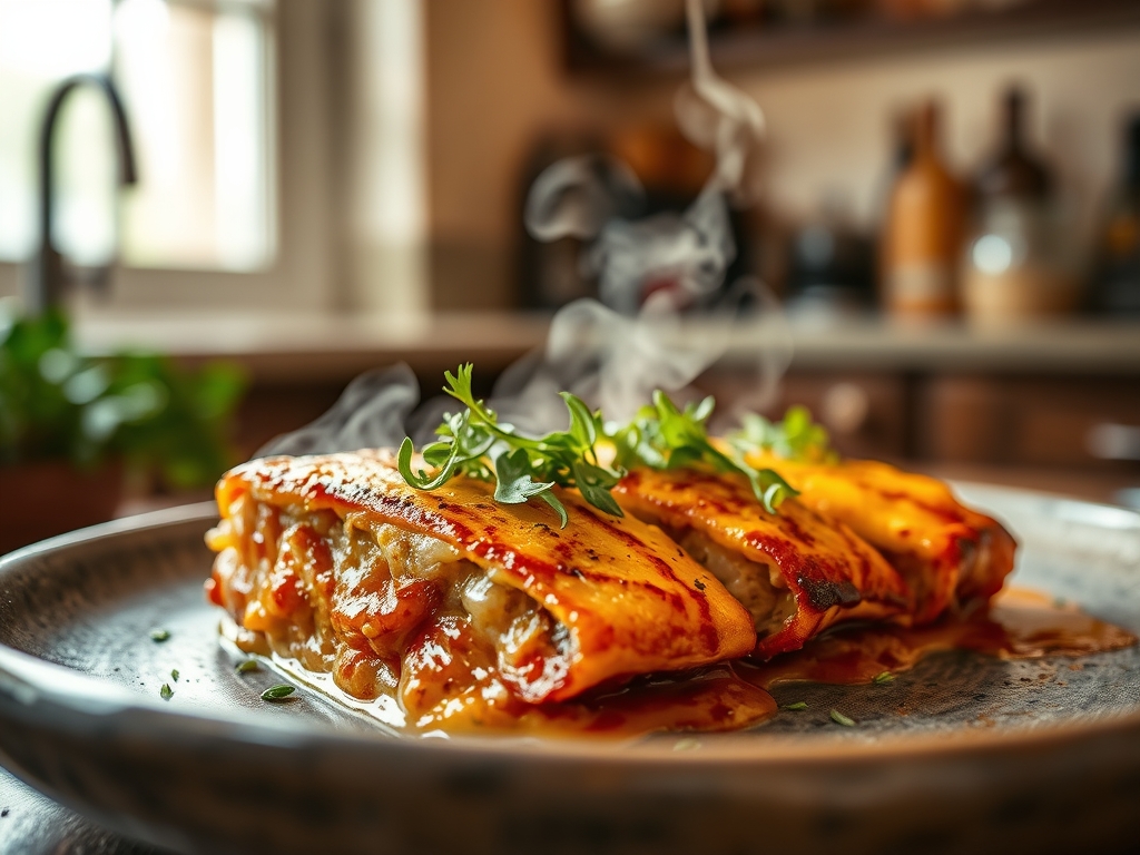 Lomo de cerdo relleno