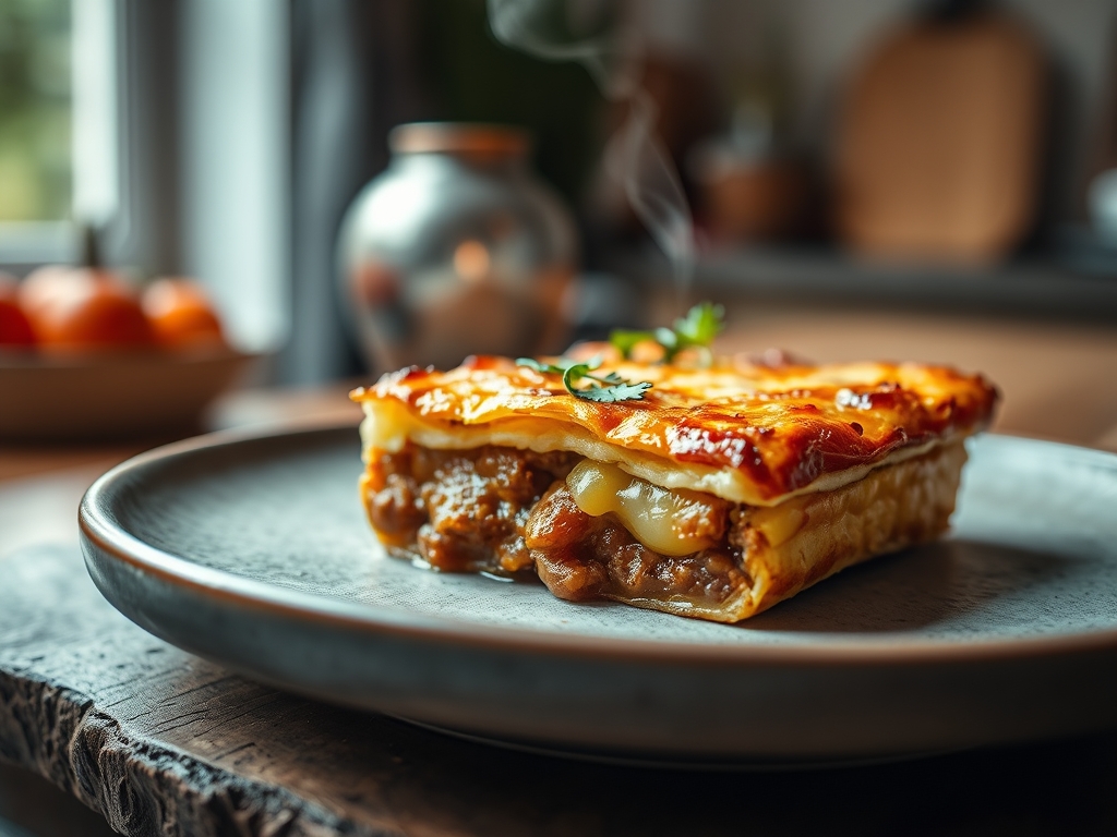 Pastel de carne y patata