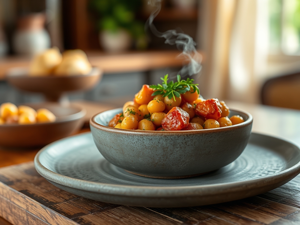 Potaje de garbanzos y espinacas