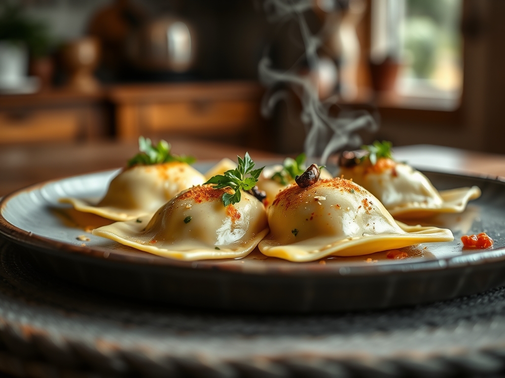 Raviolis caseros XXL