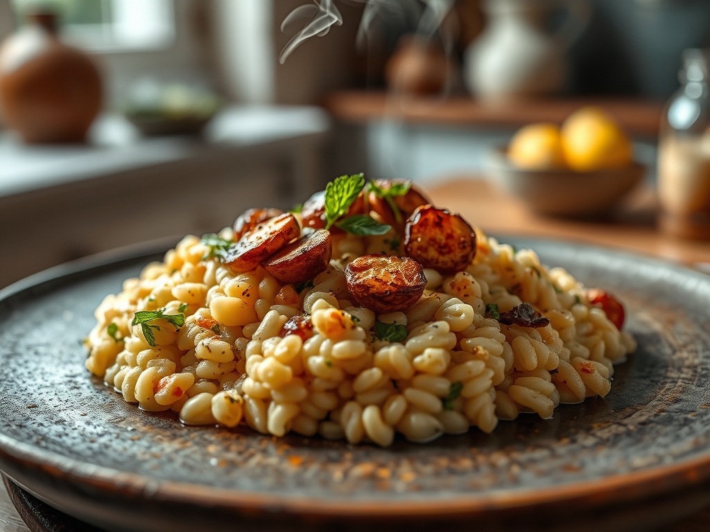 Risotto de champiñones XL