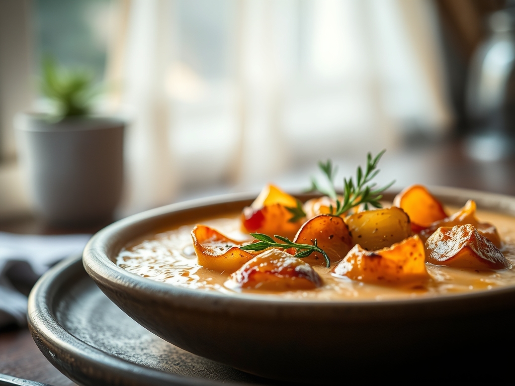 Sopa de cebolla gratinada