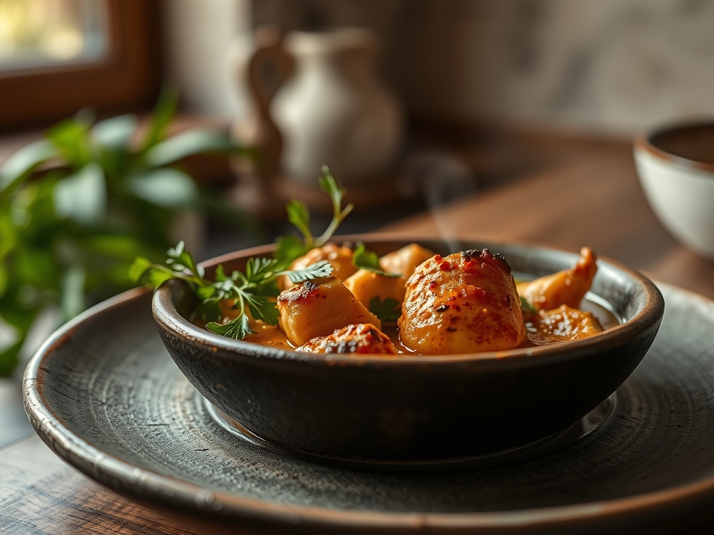Sopa de pollo reparadora