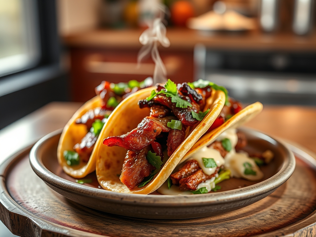 Tacos al pastor taquiza