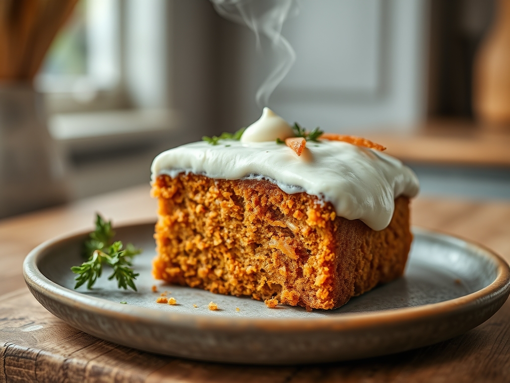 Carrot Cake con frosting